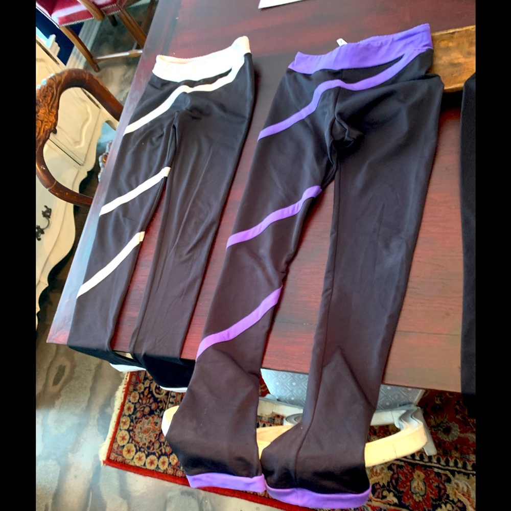 Chloe Noel Ice Skating pants (3 pair) and 1 pair Cynthia Rowley